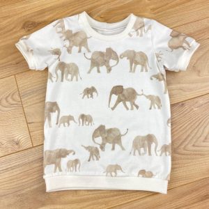 Petitloir tee shirt mec éléphants