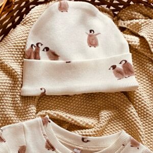 Bonnet naissance maternité bébé fait main
