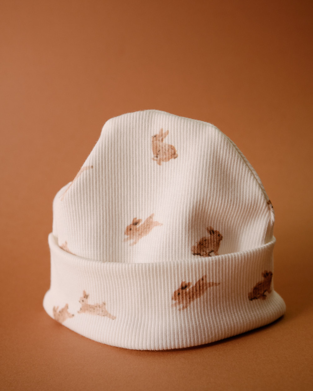 Bonnet mixte pour la maternité tricoté main