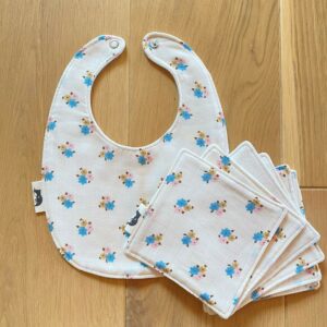 bavoir lingettes cadeau naissance fait main bébé