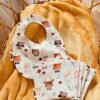 bavoir lingettes cadeau naissance fait main bébé