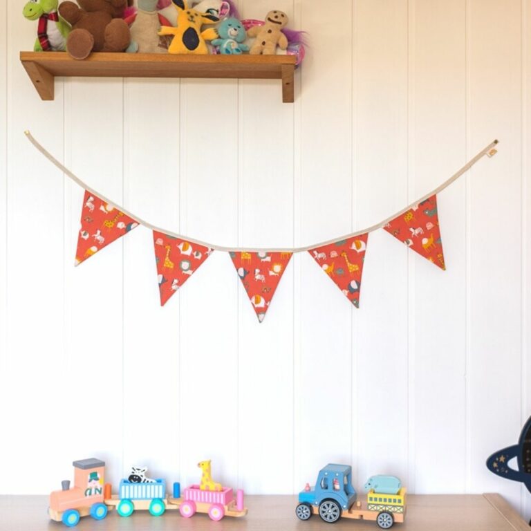 Treer 10Mètres Guirlande De Fanions En Tissu, Pois Guirlande