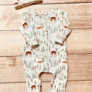 Pyjama combinaison bébé fait main en France