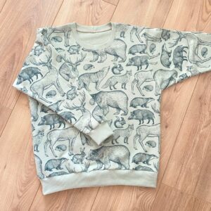sweat enfant bébé fait main