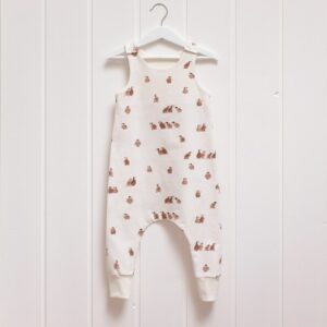 combinaison salopette bebe enfant fait main confortable