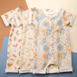 combinaison barboteuse enfant bébé fait main