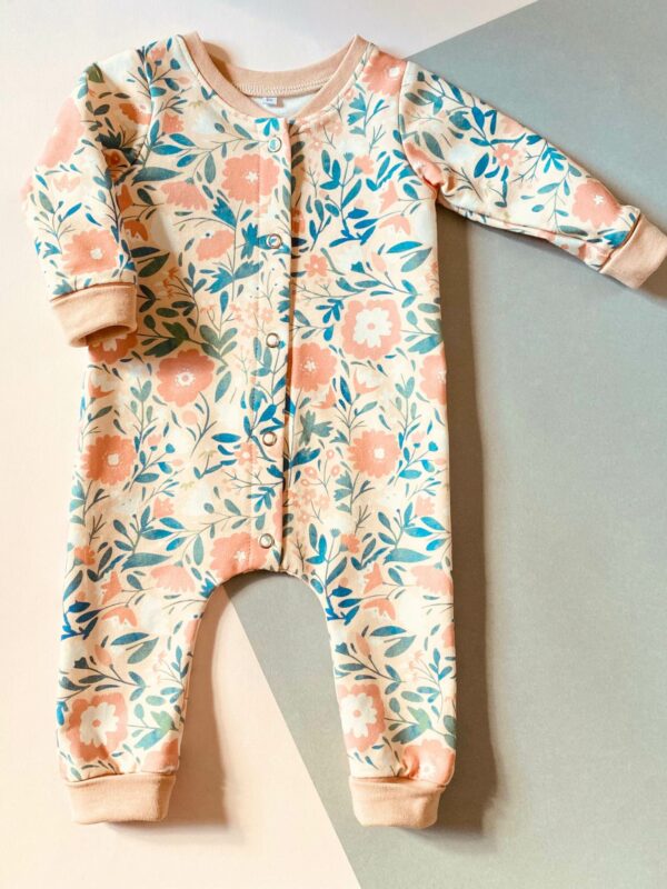 Combinaison pyjama bébé enfant fait main