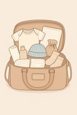 Préparer sa valise de maternité