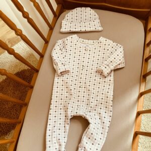 pyjama bébé nouveau né fait main