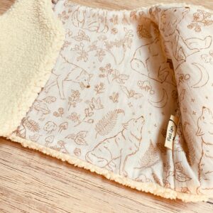 gilet de berger bébé enfant fait main en france