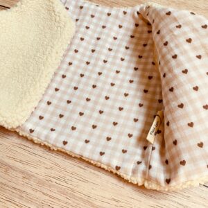 gilet de berger bébé enfant fait main en france